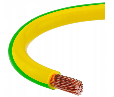 Vodič ohybný H07V-K 1x10 zeleno/žltý pvc (kópia)