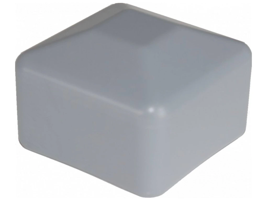 Krytka ukončovacia na H profil 40x40mm "SIVÁ"