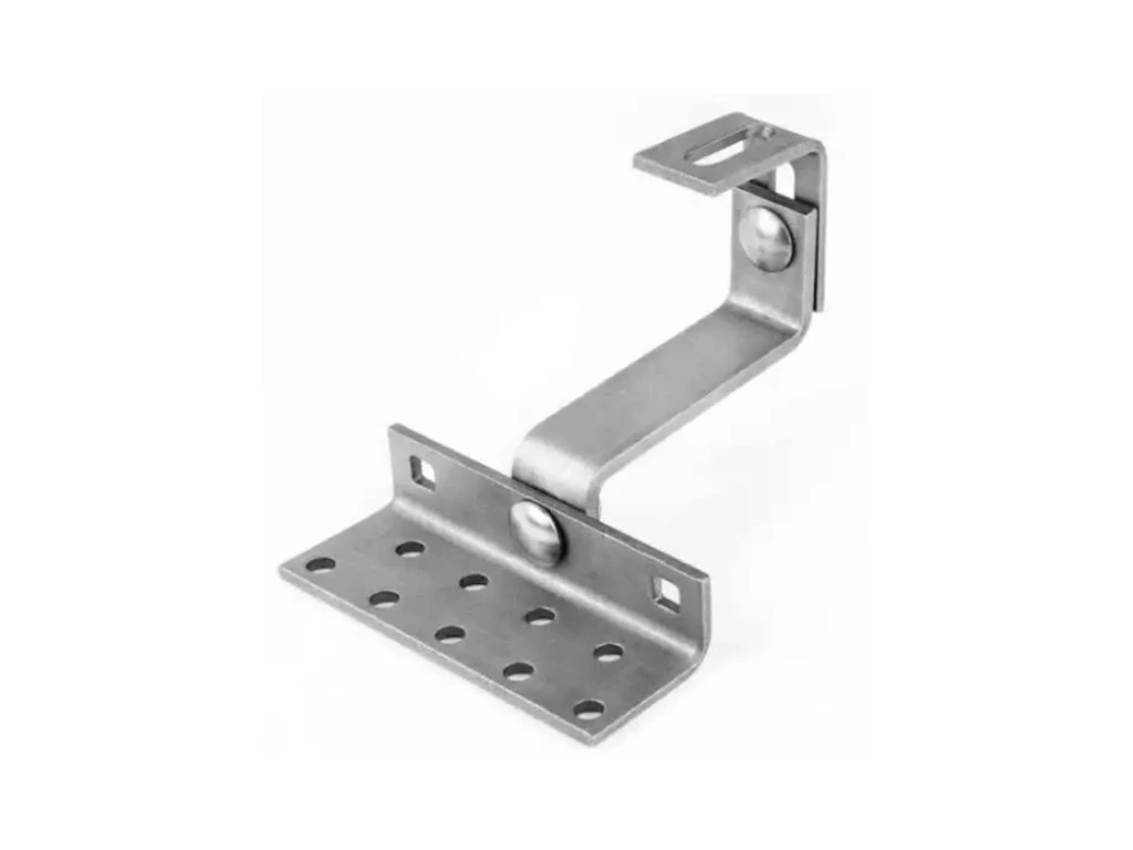 Hákový držiak NEREZ s Dvojitou reguláciou L140 mm (kópia)